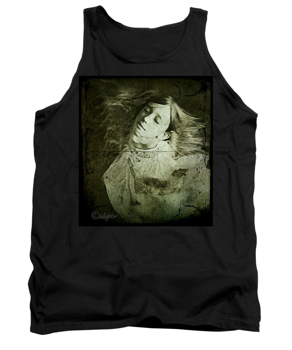 Girl Tank Top featuring the digital art Rapture by Delight Worthyn