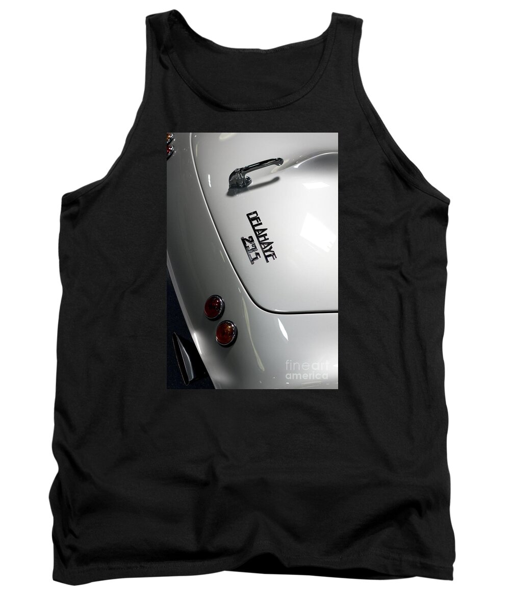 Delahaye 235 Tank Top featuring the photograph Rare Cabriolet by Jason Abando