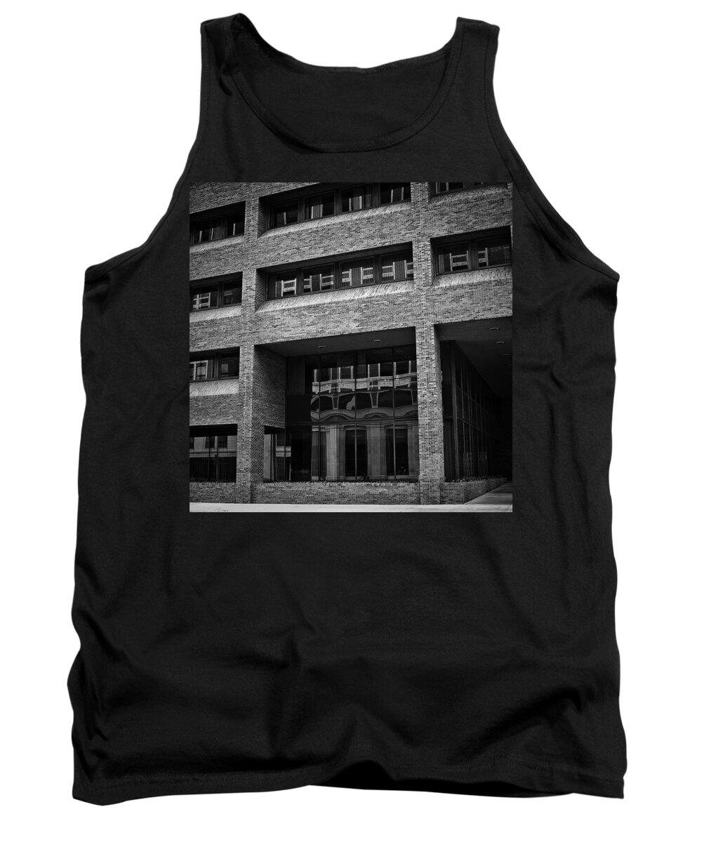 Sioux Falls Tank Top featuring the photograph Refections of nine IV by Mike Oistad