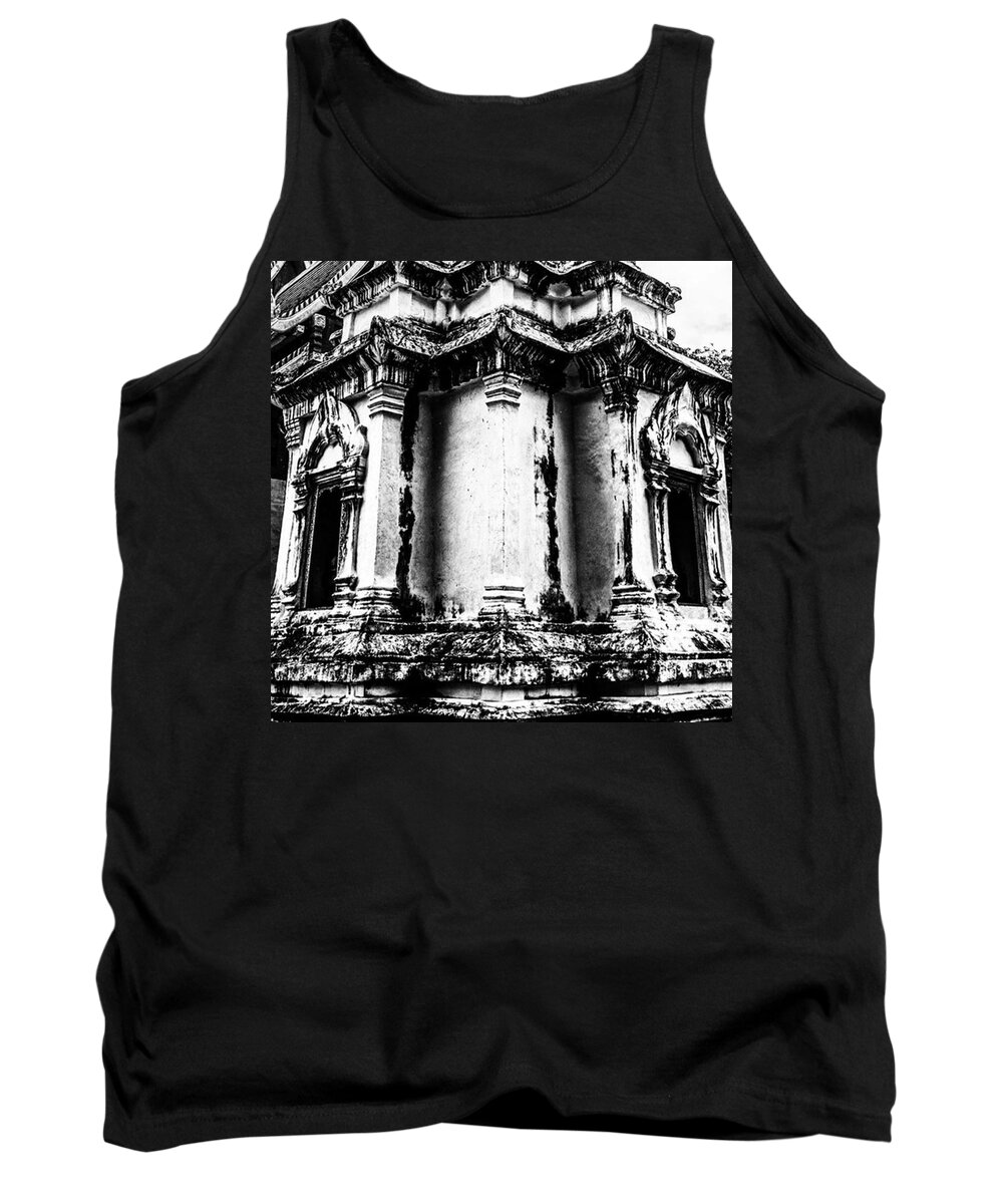  Tank Top featuring the photograph Repetition... Getting Over The Shell by Aleck Cartwright