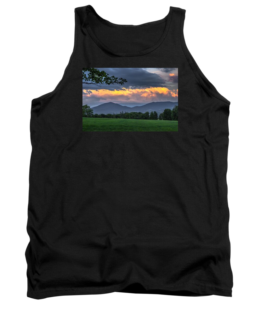 Vermont Tank Top featuring the photograph Reverse Sunset by Tim Kirchoff