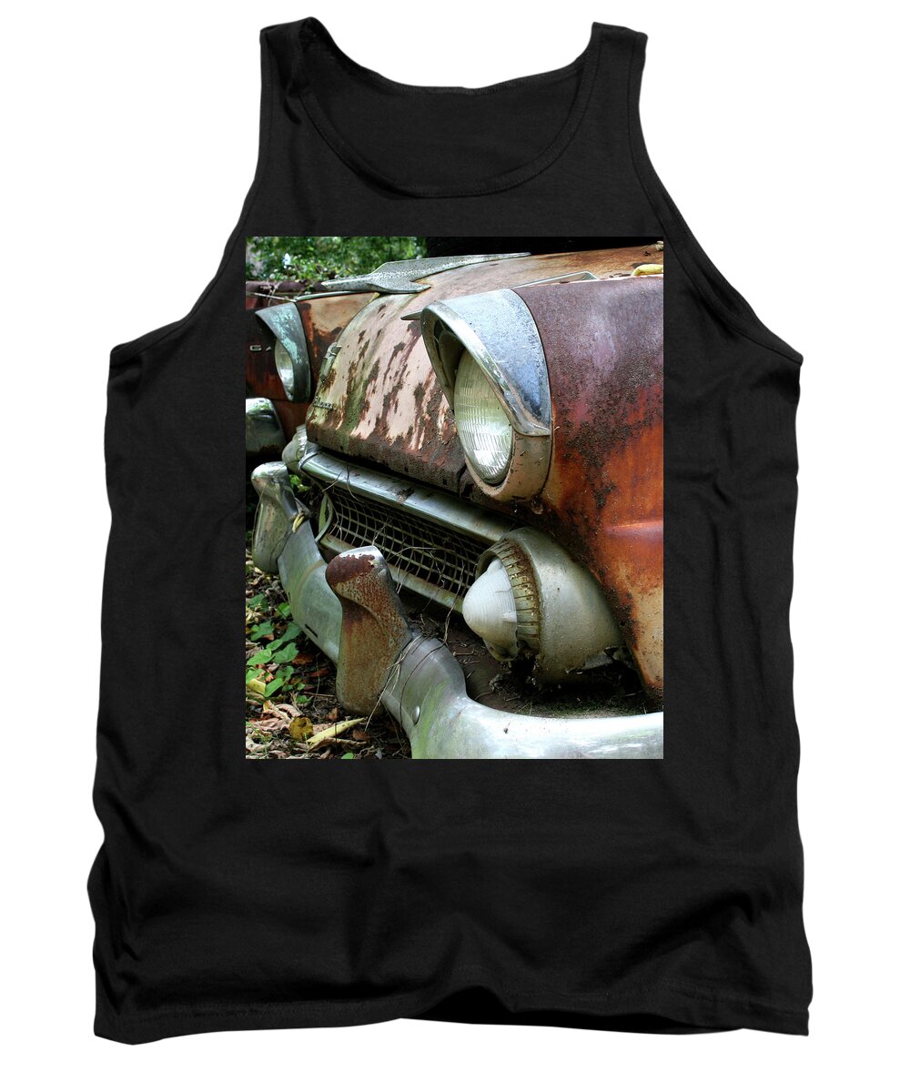 Rusty Tank Top featuring the photograph Rust by Pamela S Eaton-Ford