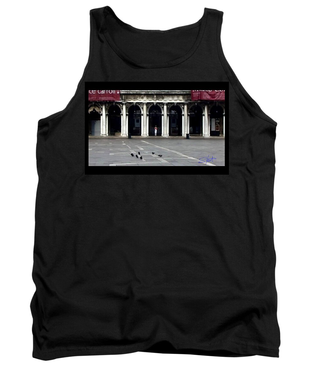 Venice Tank Top featuring the photograph San Marco Venice by Charles Stuart