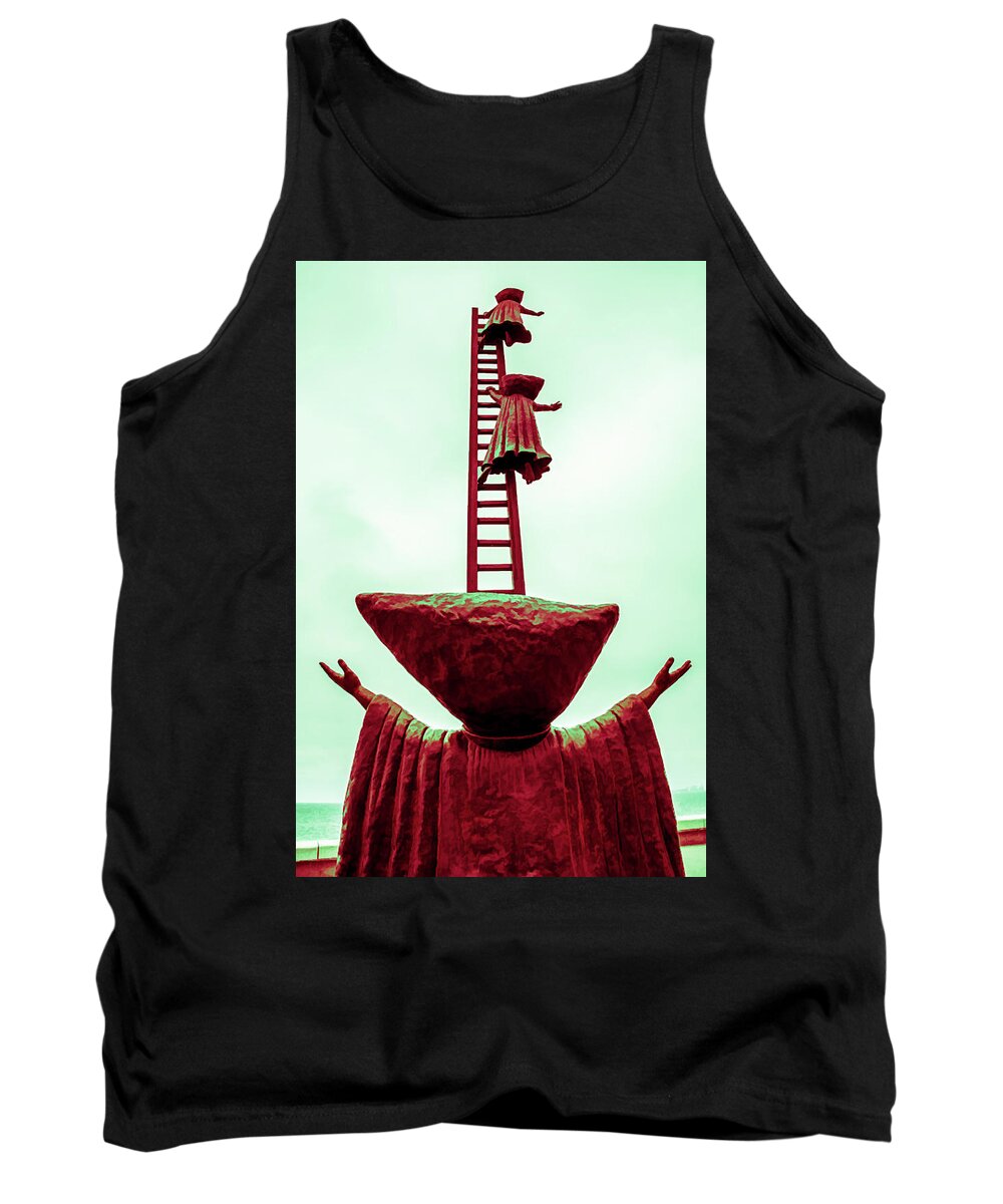Art Tank Top featuring the photograph Searching For Reason Artistic by Paul LeSage