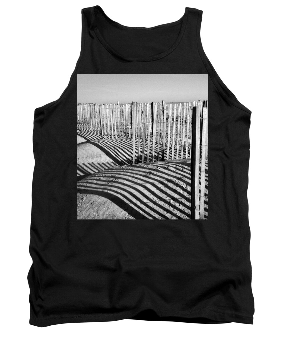 Black Tank Top featuring the photograph Shadows and Light by Joan Reese