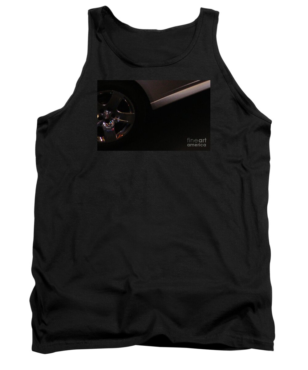 Automobile Tank Top featuring the photograph Showroom by Linda Shafer