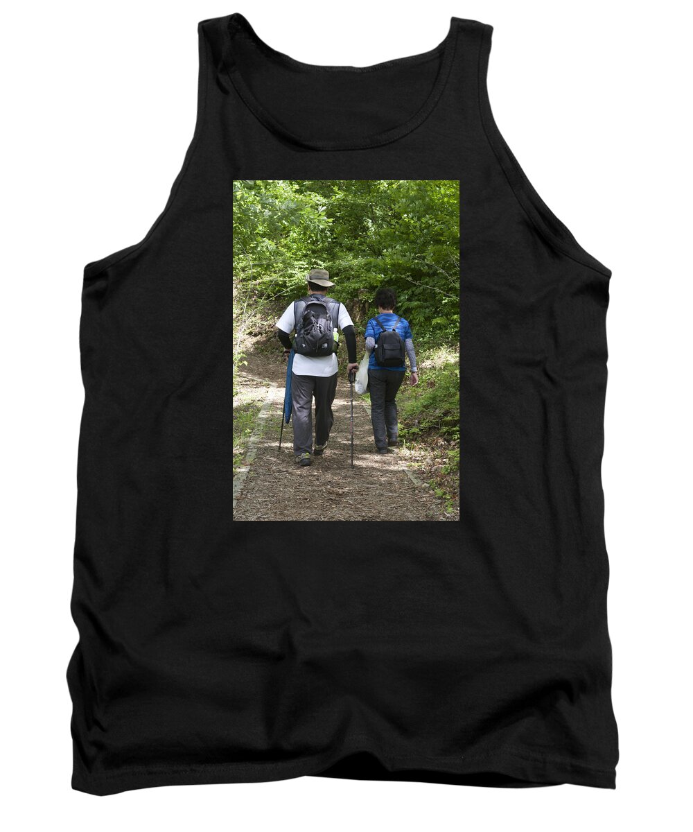 Family Tank Top featuring the photograph Side By Side by Masami Iida