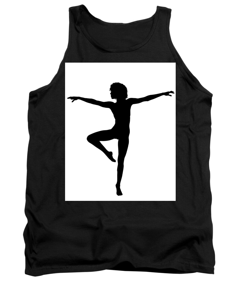 Silhouette Tank Top featuring the photograph Silhouette 24 by Michael Fryd