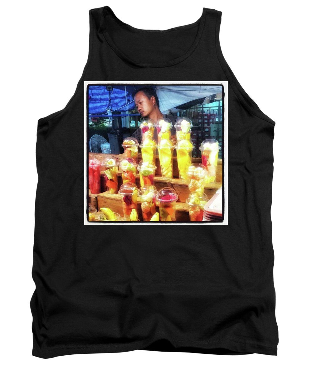 Photoadventures Tank Top featuring the photograph Smoothie Nirvana. Choose A Cup Of by Mr Photojimsf