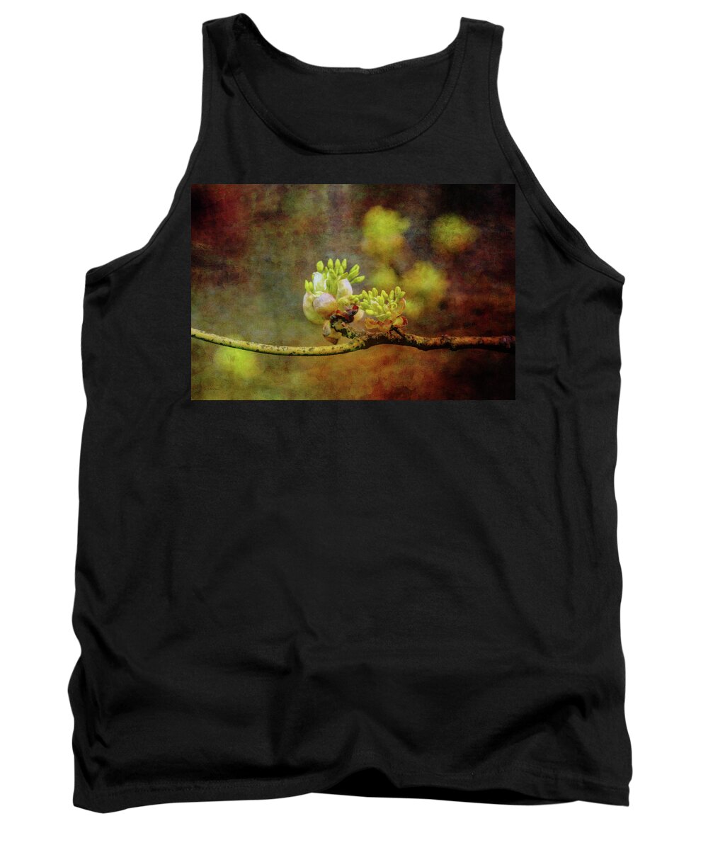 Impressionist Tank Top featuring the photograph Springs Impression 9365 IDP_2 by Steven Ward