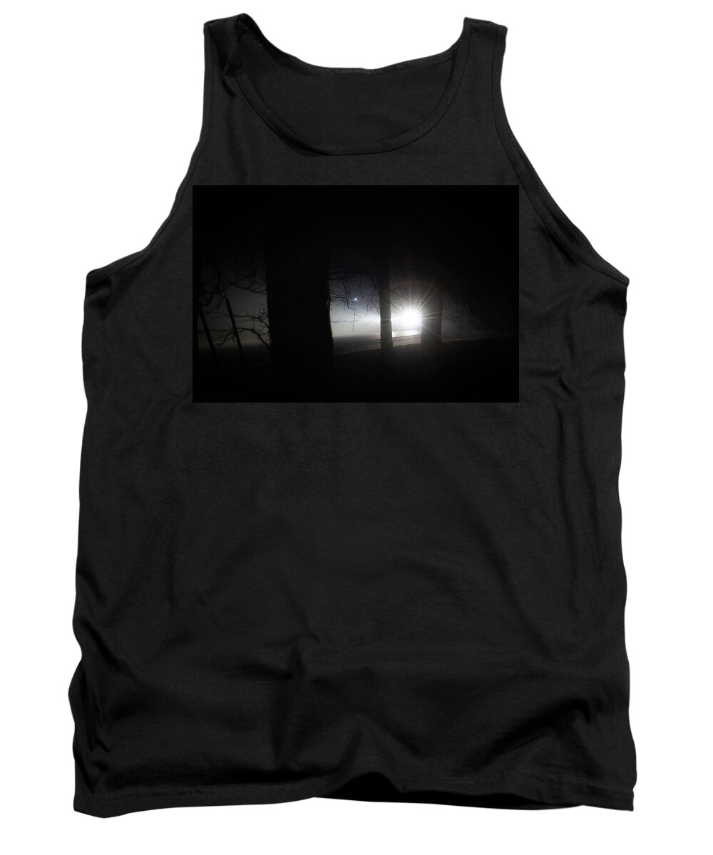Star Tank Top featuring the photograph Star in the night by Tatiana Travelways