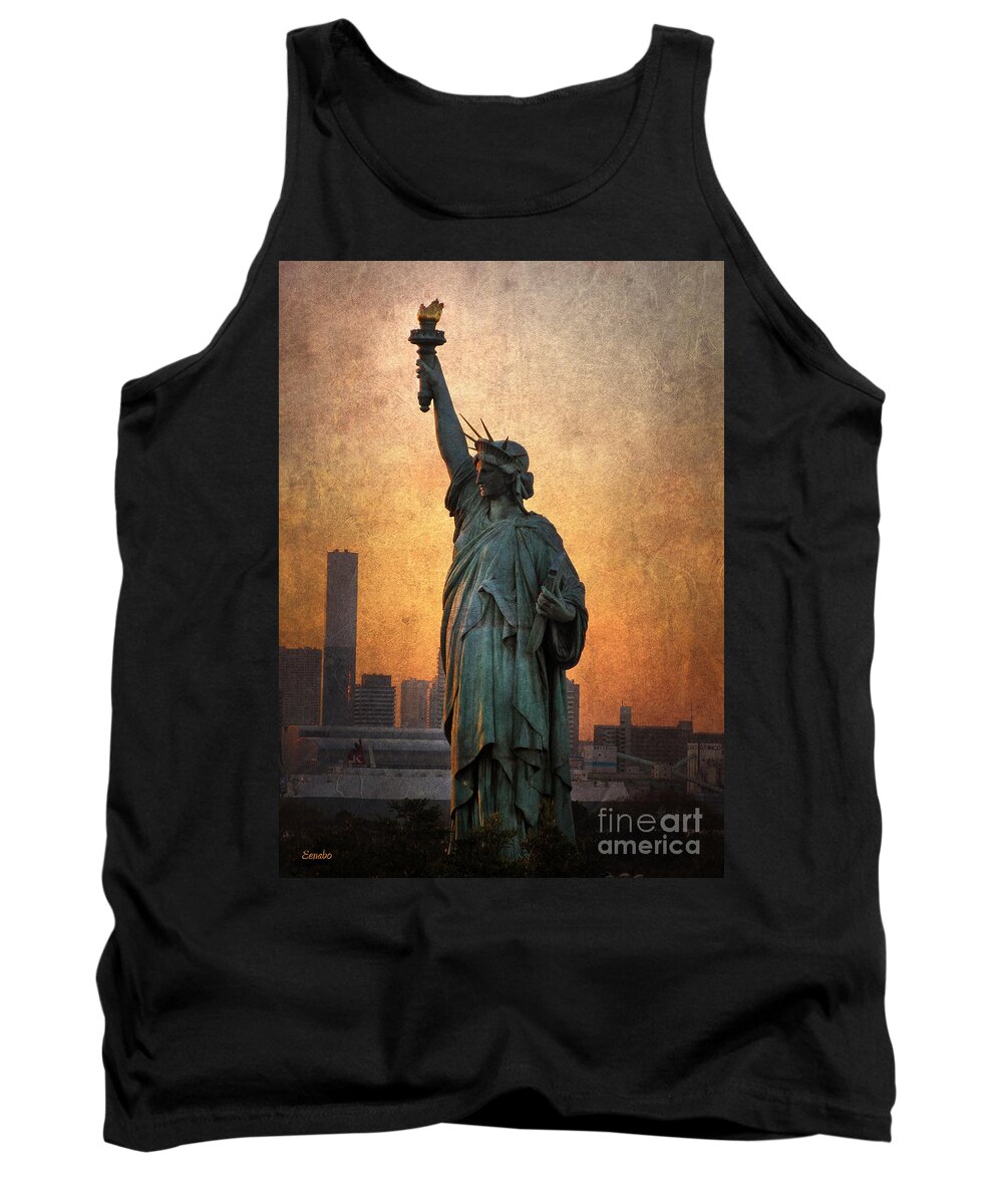 Statue Of Liberty Tank Top featuring the photograph Statue of Liberty by Eena Bo