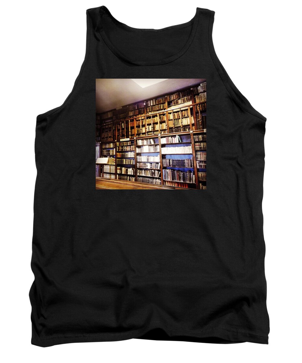 Literature Tank Top featuring the photograph Book Heaven by Charlotte Cooper