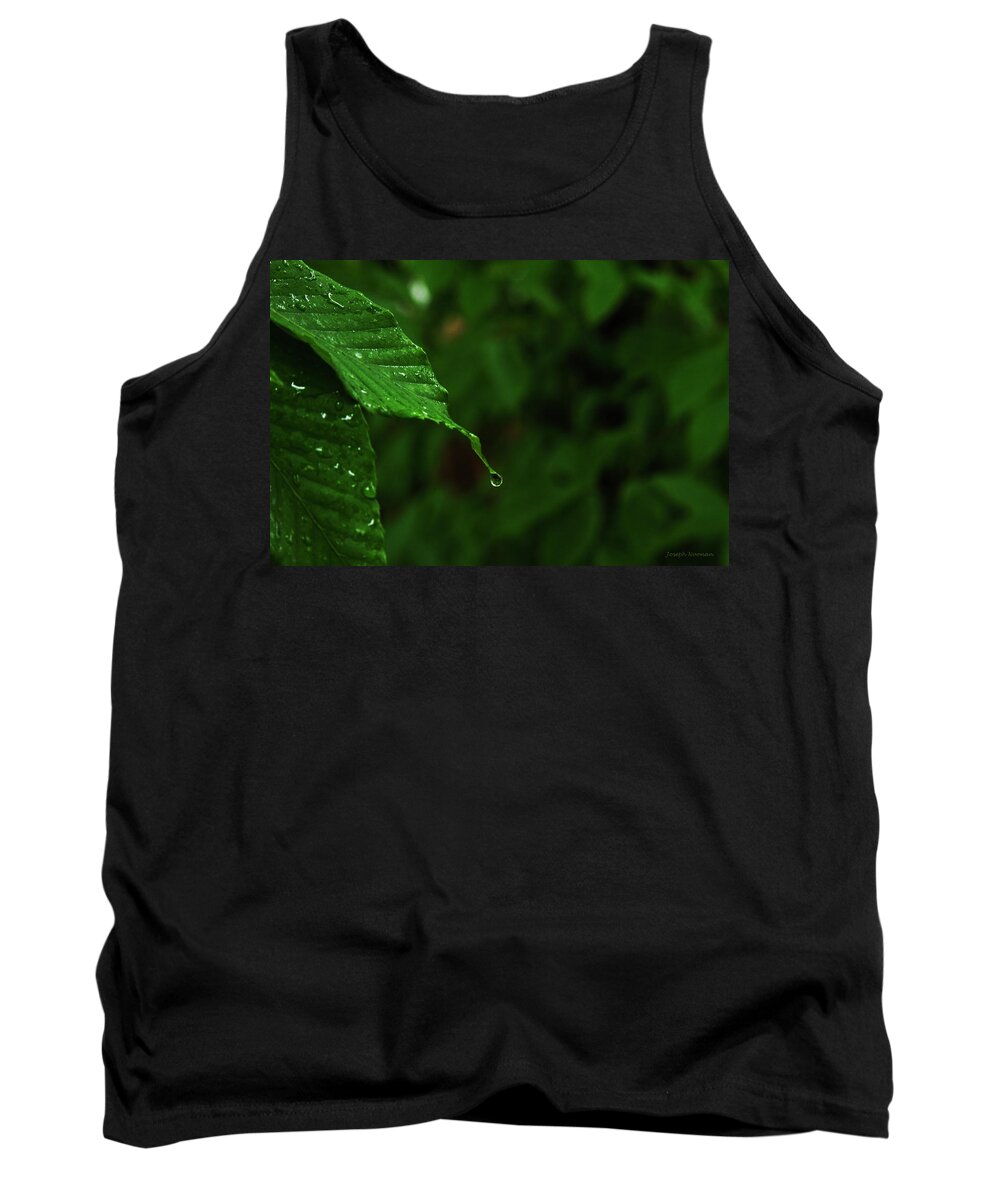Leave Tank Top featuring the photograph Summer Rain by Joseph Noonan