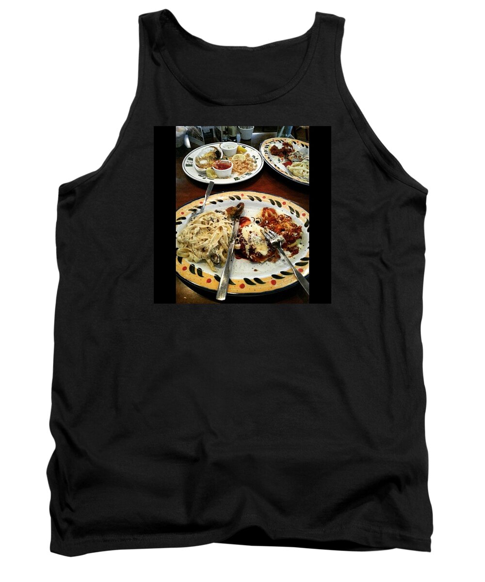 Munchies Tank Top featuring the photograph Italian Cuisine by Roberto Munoz