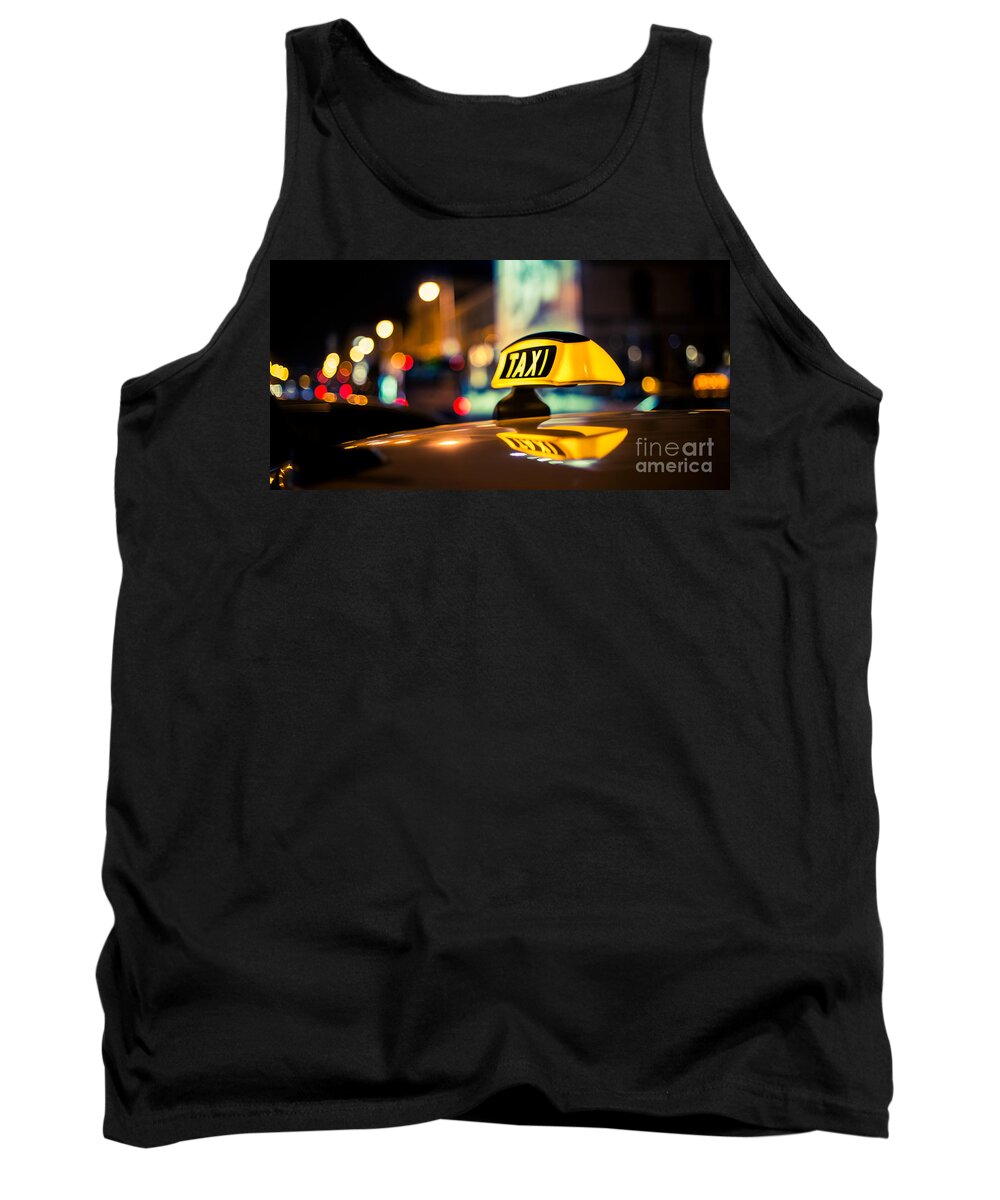 Bavaria Tank Top featuring the photograph Taxi by Hannes Cmarits