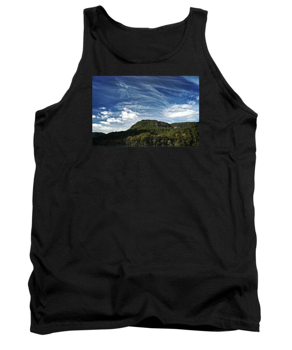 Gorge Tank Top featuring the photograph Tennessee River Gorge by George Taylor