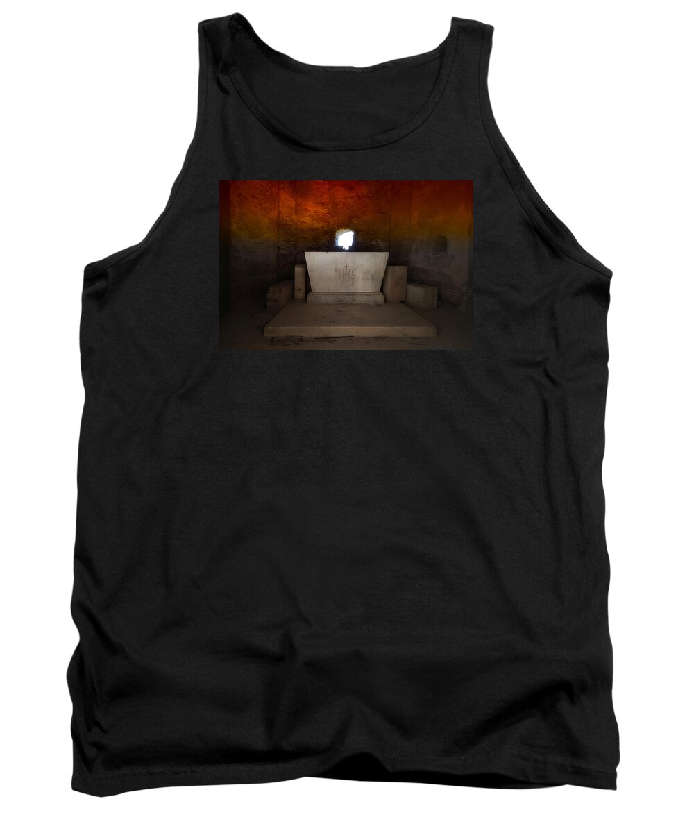 Genoa Forts Tank Top featuring the photograph The Altar - L'altare by Enrico Pelos