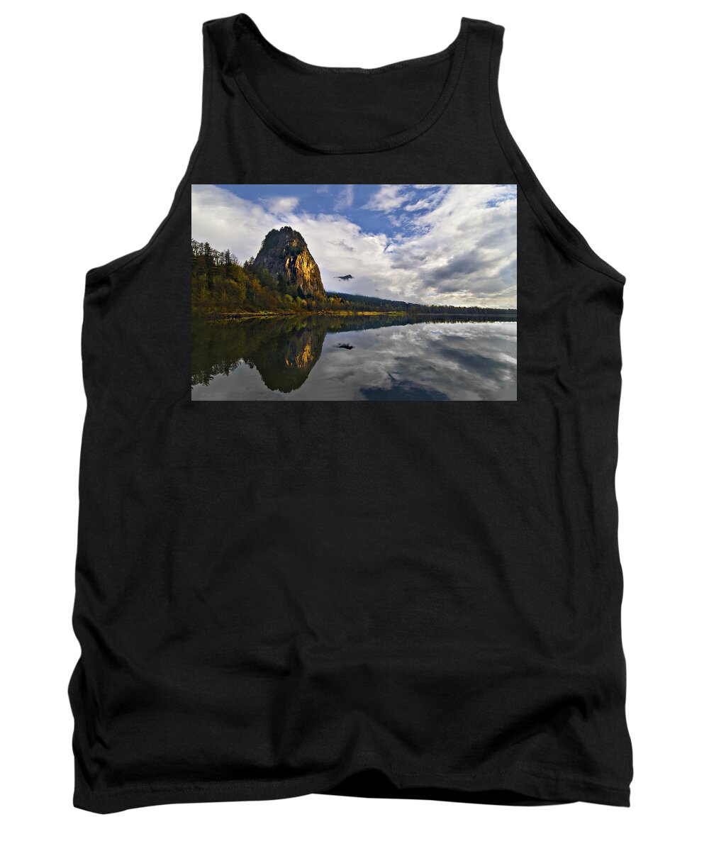 River Tank Top featuring the photograph The Beacon by John Christopher