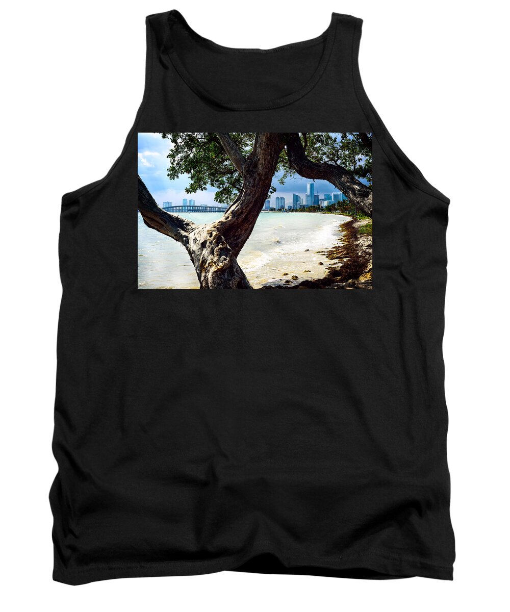 City Tank Top featuring the photograph The city beyond by Camille Lopez
