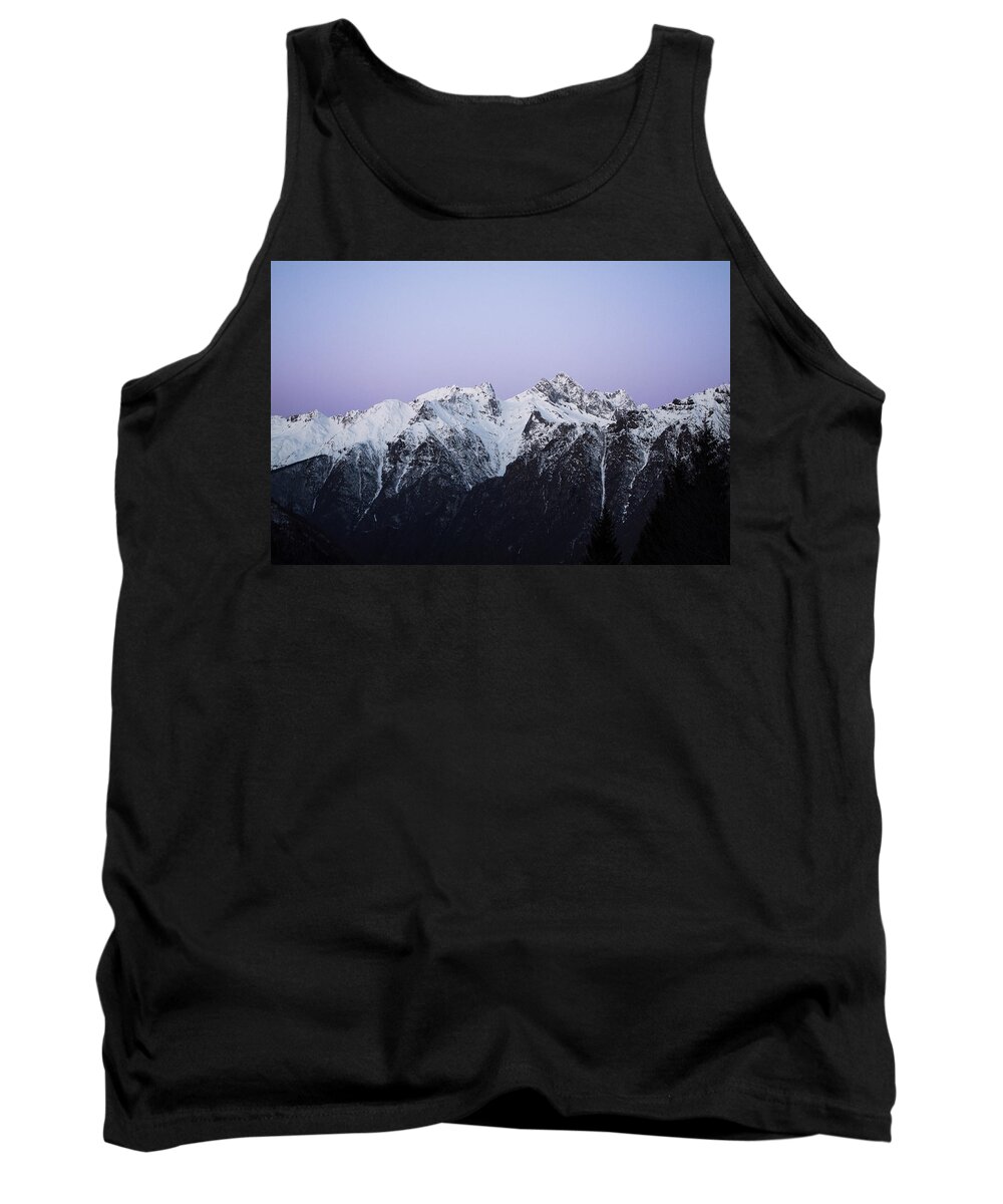 Panoramic Tank Top featuring the photograph The coors of dawn by Nicola Aristolao