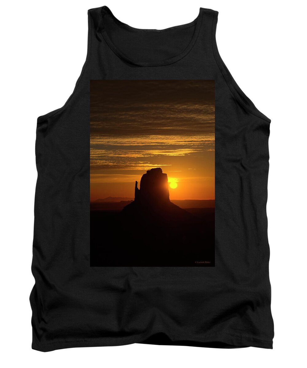 Desert Tank Top featuring the photograph The Earth Awakes by Lucinda Walter