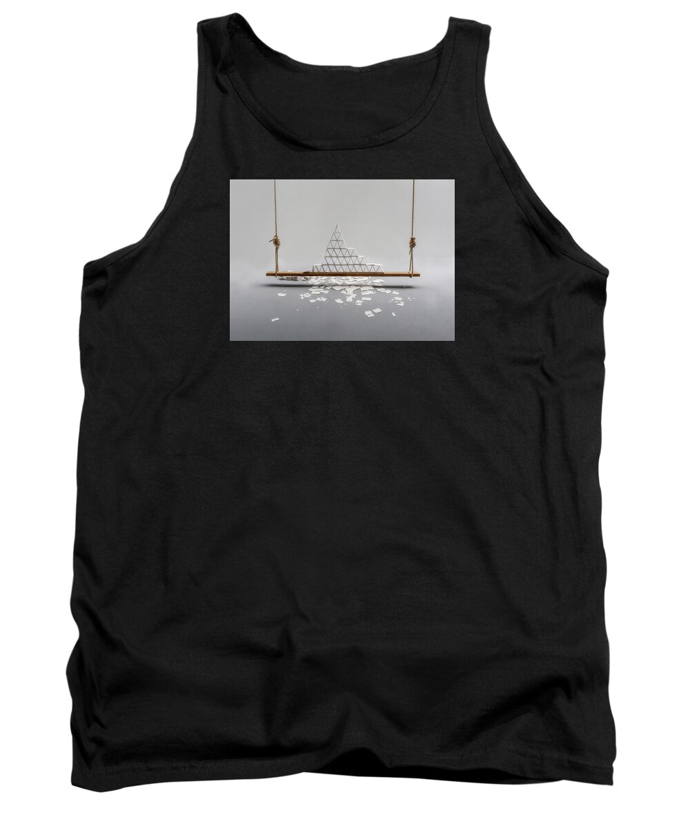 Foundations Tank Top featuring the photograph The Foundations Of Society by Micah Offman