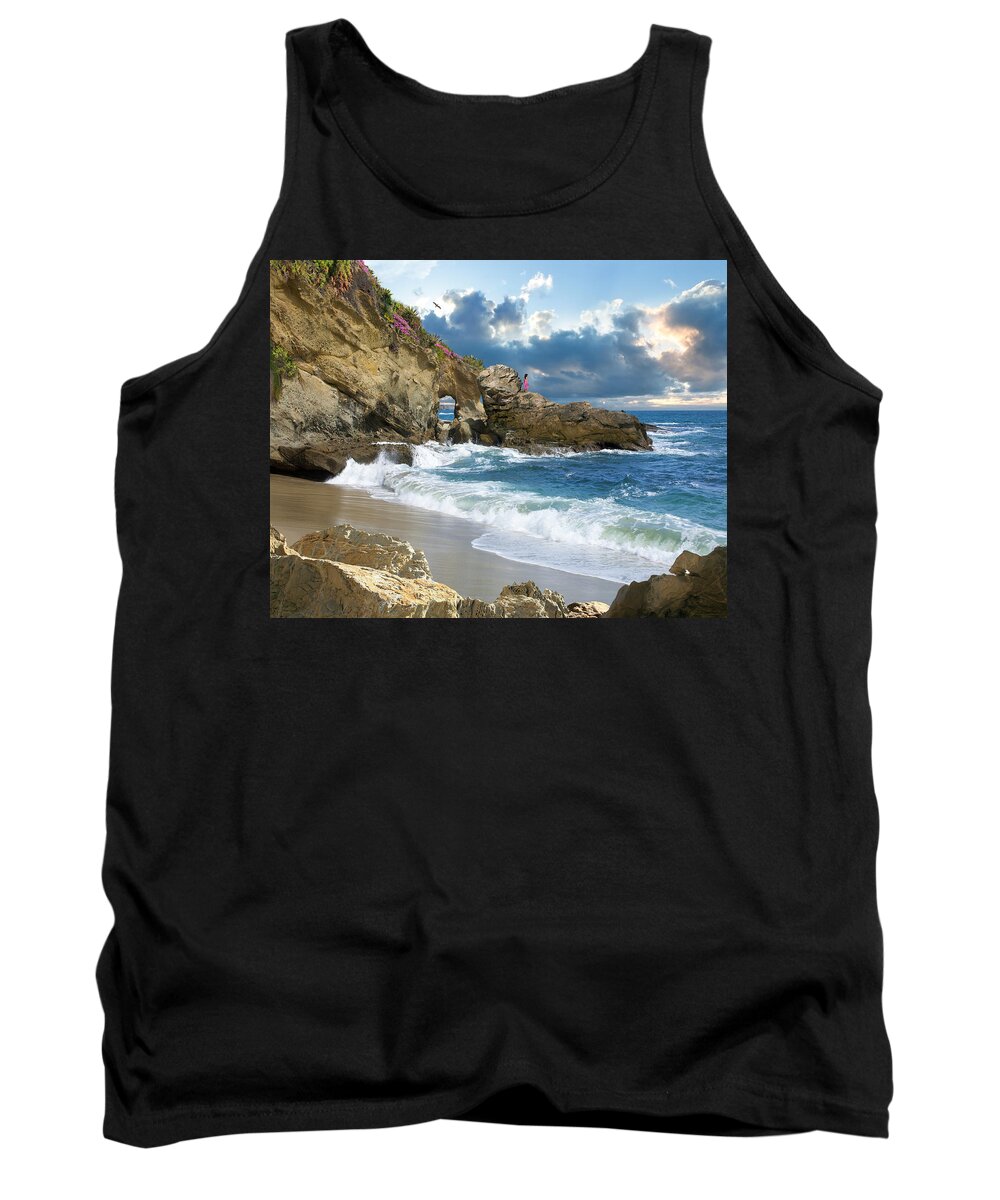 Ocean Tank Top featuring the photograph The Look Of Love by Acropolis De Versailles