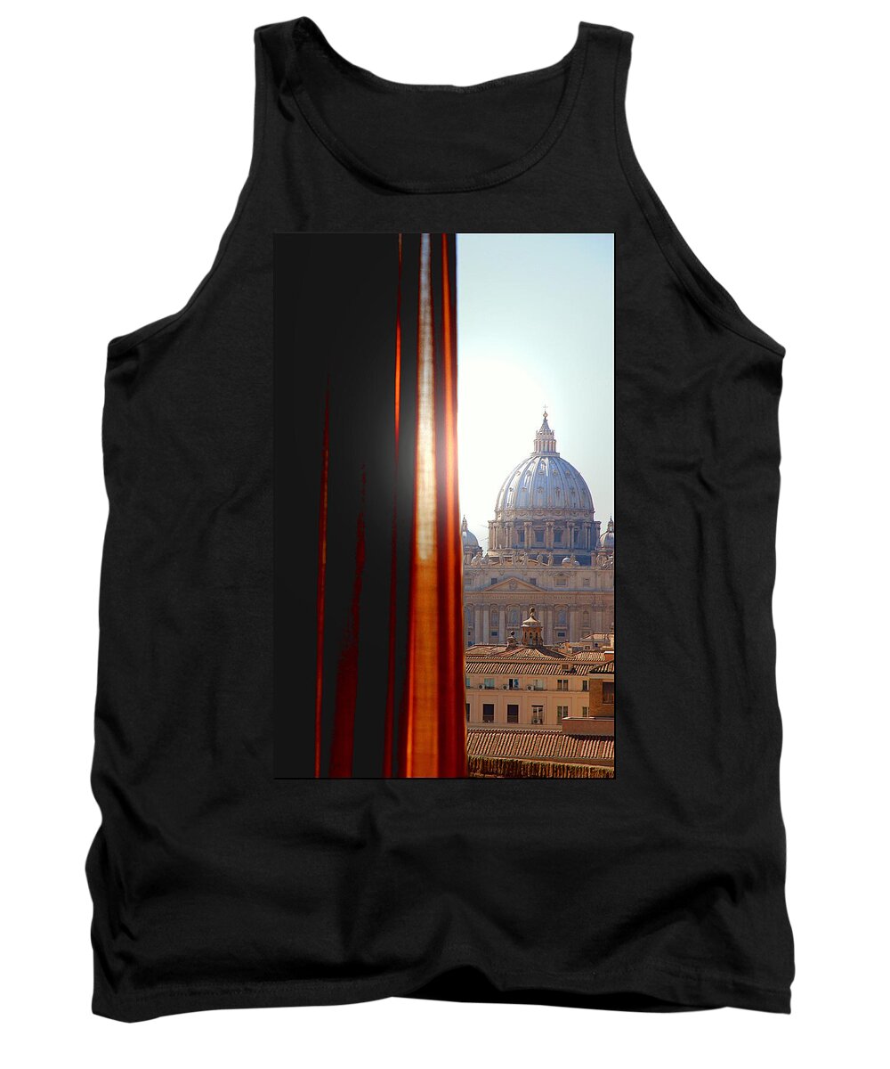 Vatican Tank Top featuring the photograph The Vatican by Valentino Visentini