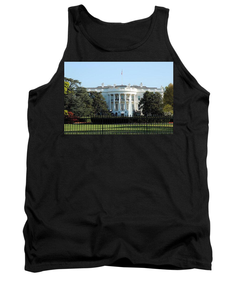 The White House Tank Top featuring the photograph The White House by Jackson Pearson