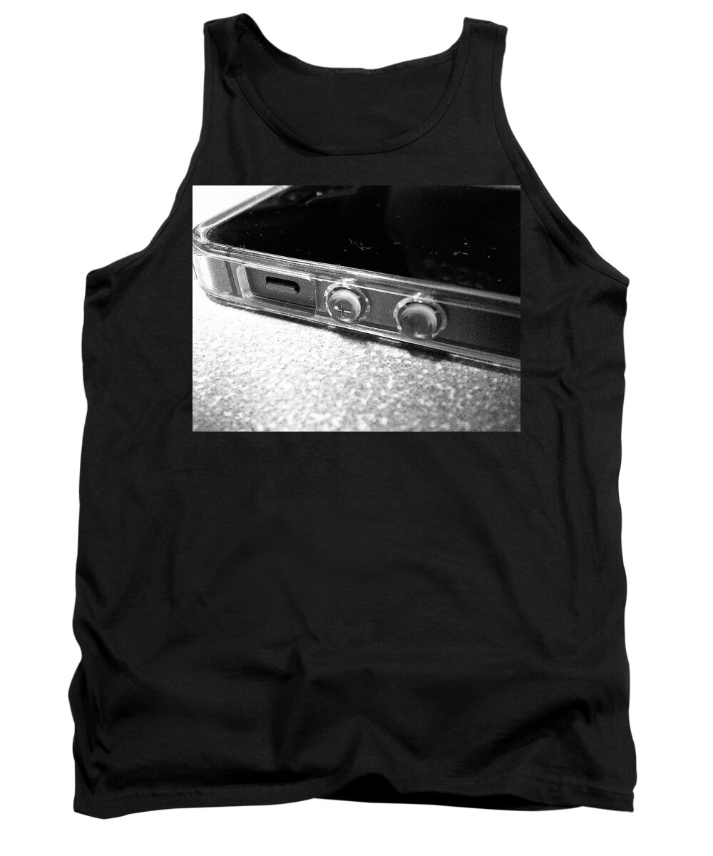 Iphone Tank Top featuring the photograph The Work Phone by Robert Knight