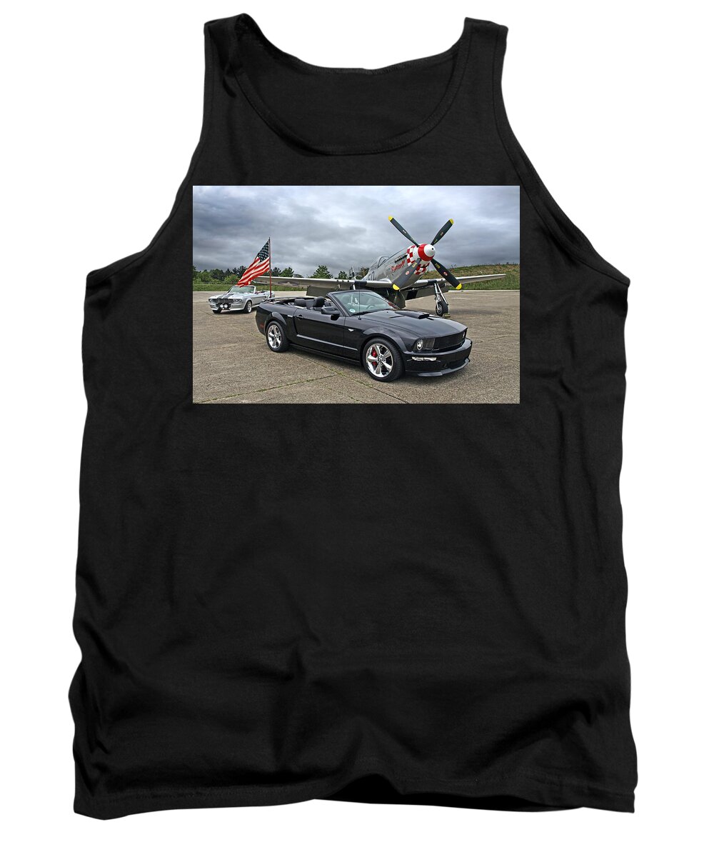 Ford Mustang Tank Top featuring the photograph Three Generations by Gill Billington