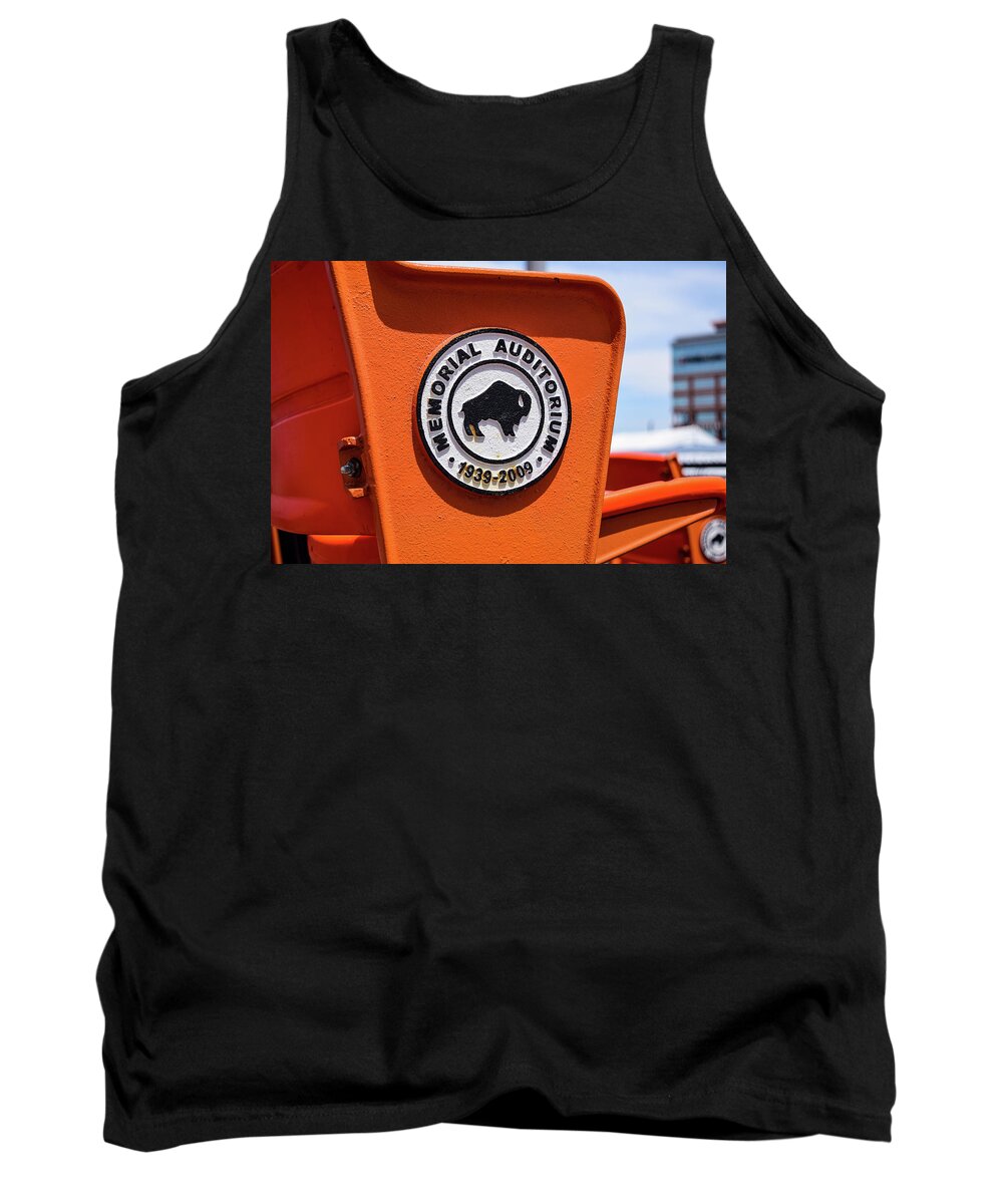 Buffalo Tank Top featuring the photograph Throwback Seats by Nicole Lloyd