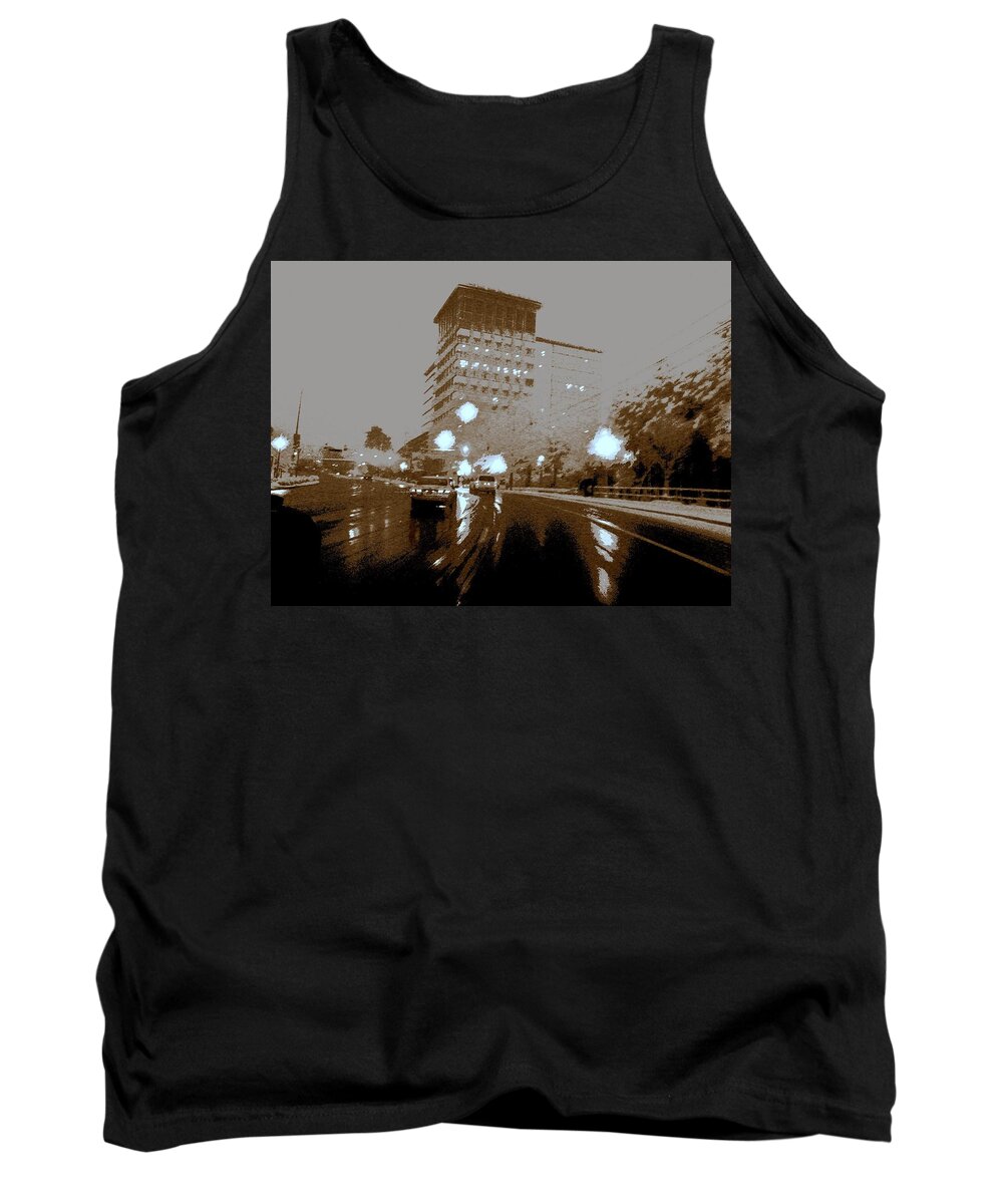 Drive Tank Top featuring the photograph Time by Andy Rhodes