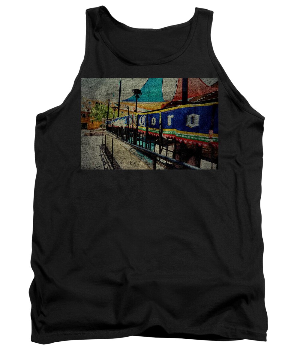 Drinks Tank Top featuring the photograph Tip'em Back by Mark Ross