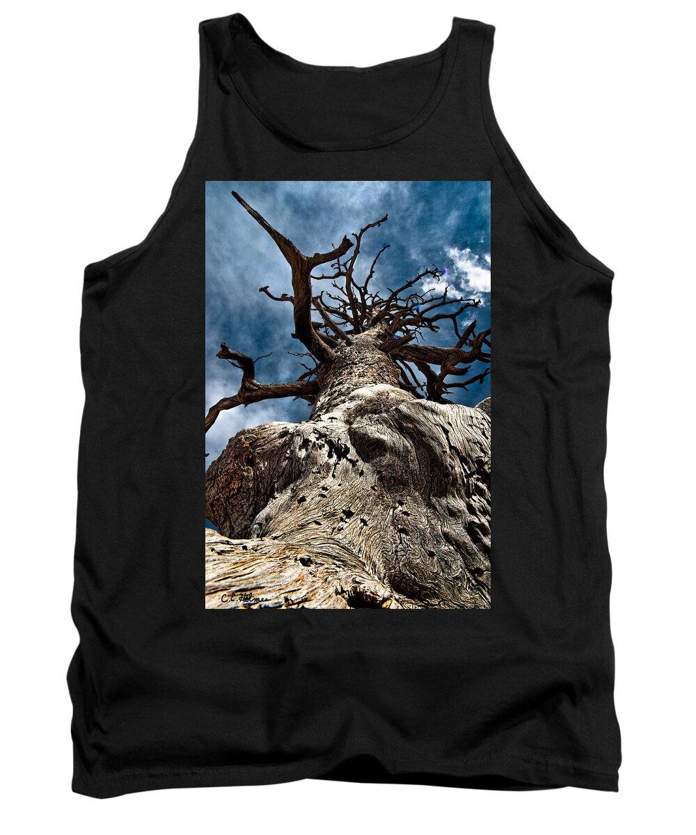 Art Tank Top featuring the photograph To The Sky by Christopher Holmes