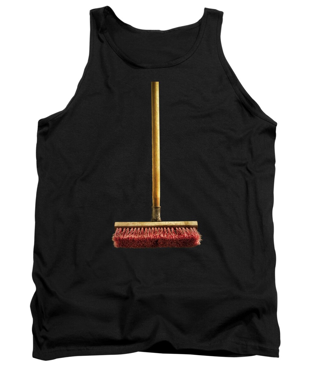 Art Tank Top featuring the photograph Tools On Wood 26 on BW by YoPedro