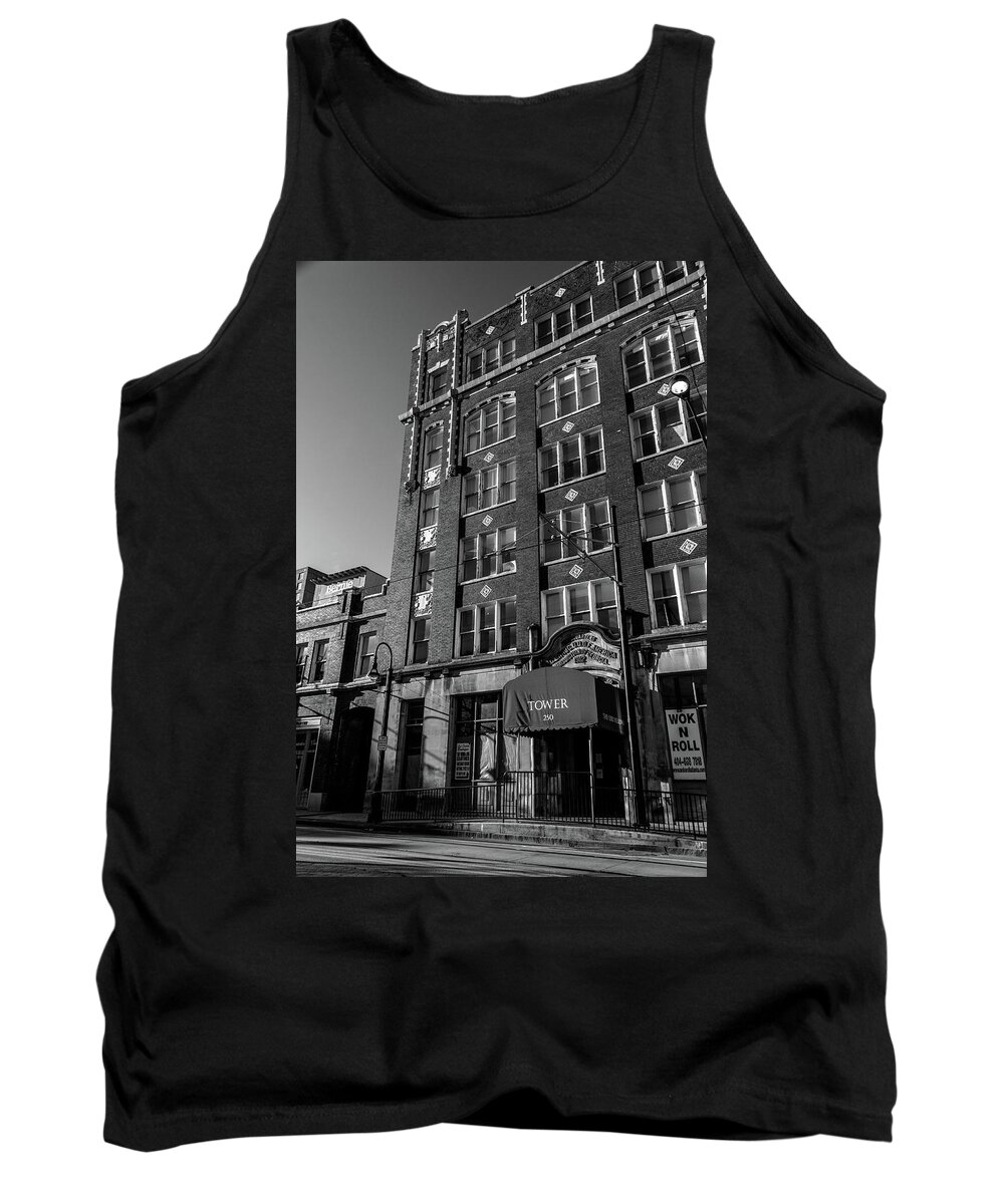 Buildings Tank Top featuring the photograph Tower 250 by Kenny Thomas