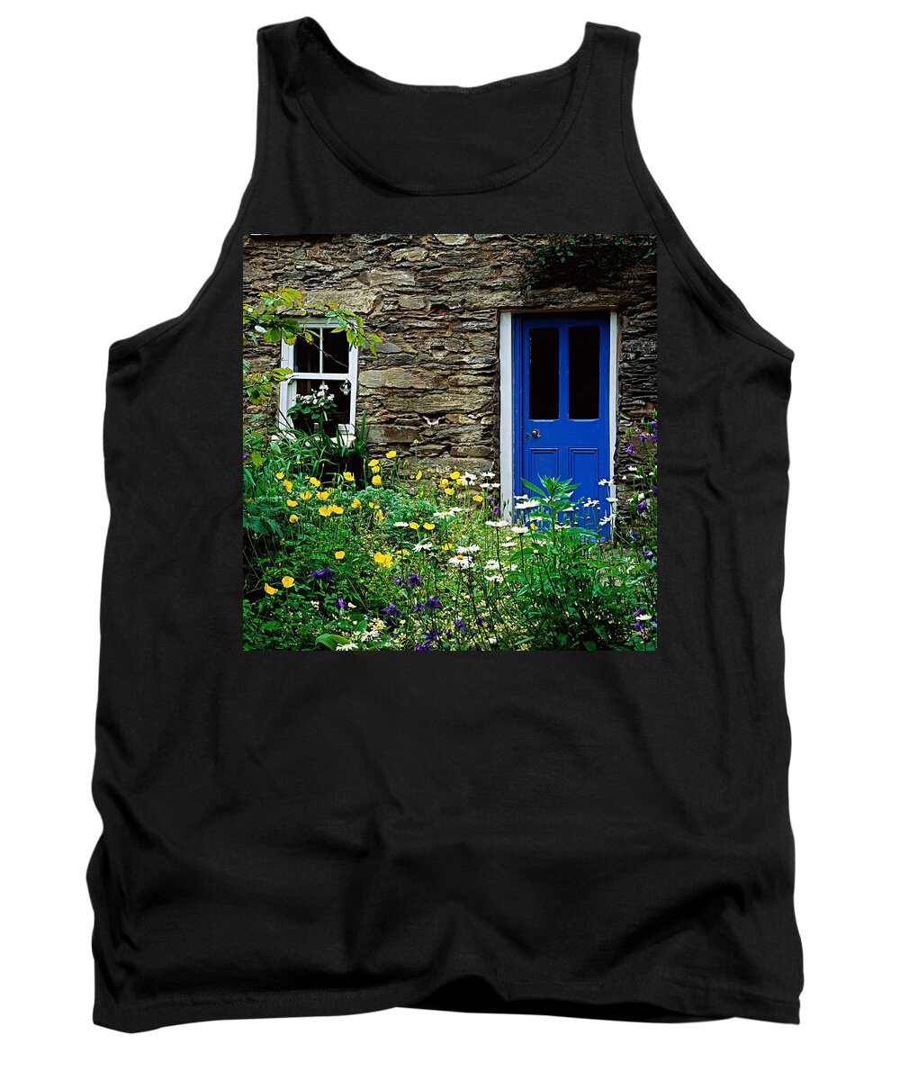 Building Tank Top featuring the photograph Traditional Cottage, Co Cork by The Irish Image Collection 
