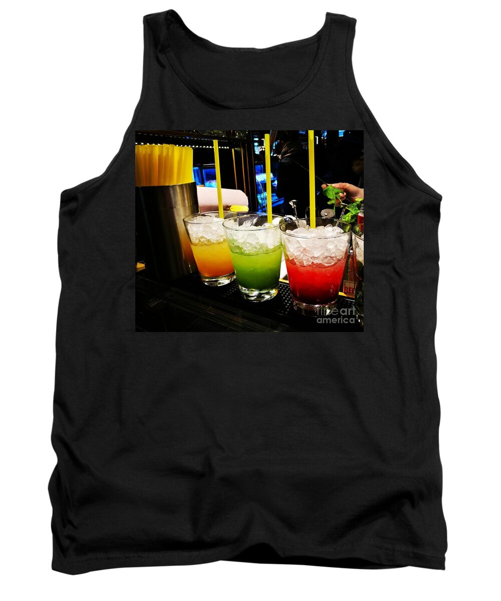 Food And Beverage Tank Top featuring the photograph Traffic lights by Jarek Filipowicz