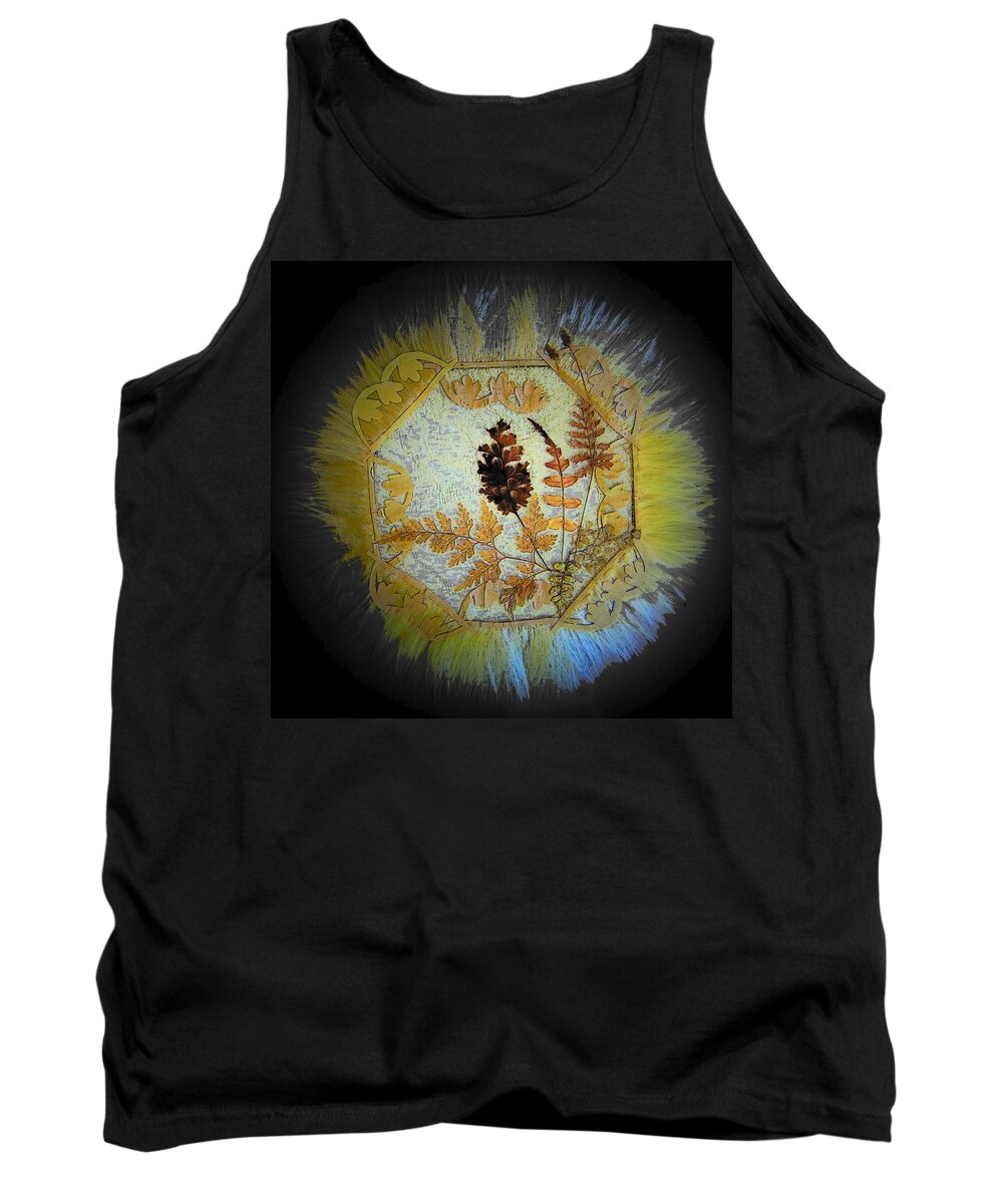 Abstract Tank Top featuring the photograph Trinidad Plant Life by Lenore Senior