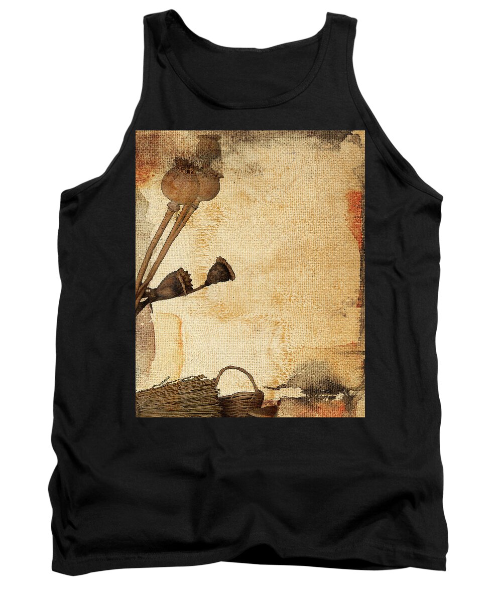 Simplicity Tank Top featuring the digital art Truth in Raw Simplicity I by Char Szabo-Perricelli