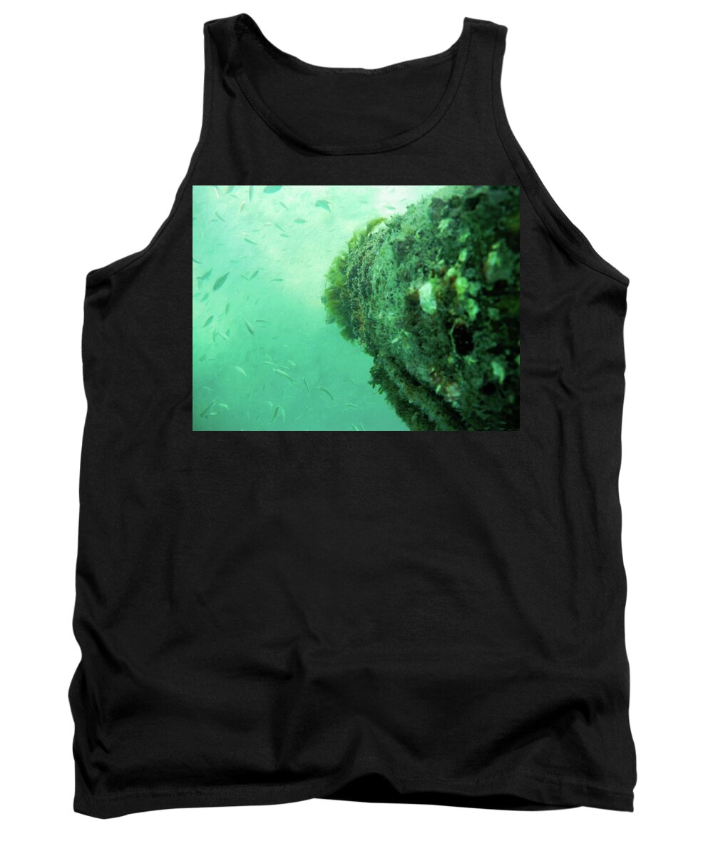 Underwater Tank Top featuring the photograph Under the sea by Bradley Dever