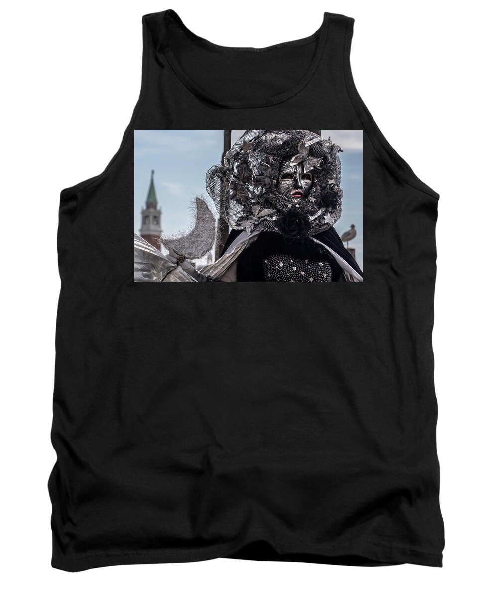 Mask Tank Top featuring the photograph Venice Mask 19 2017 by Wolfgang Stocker