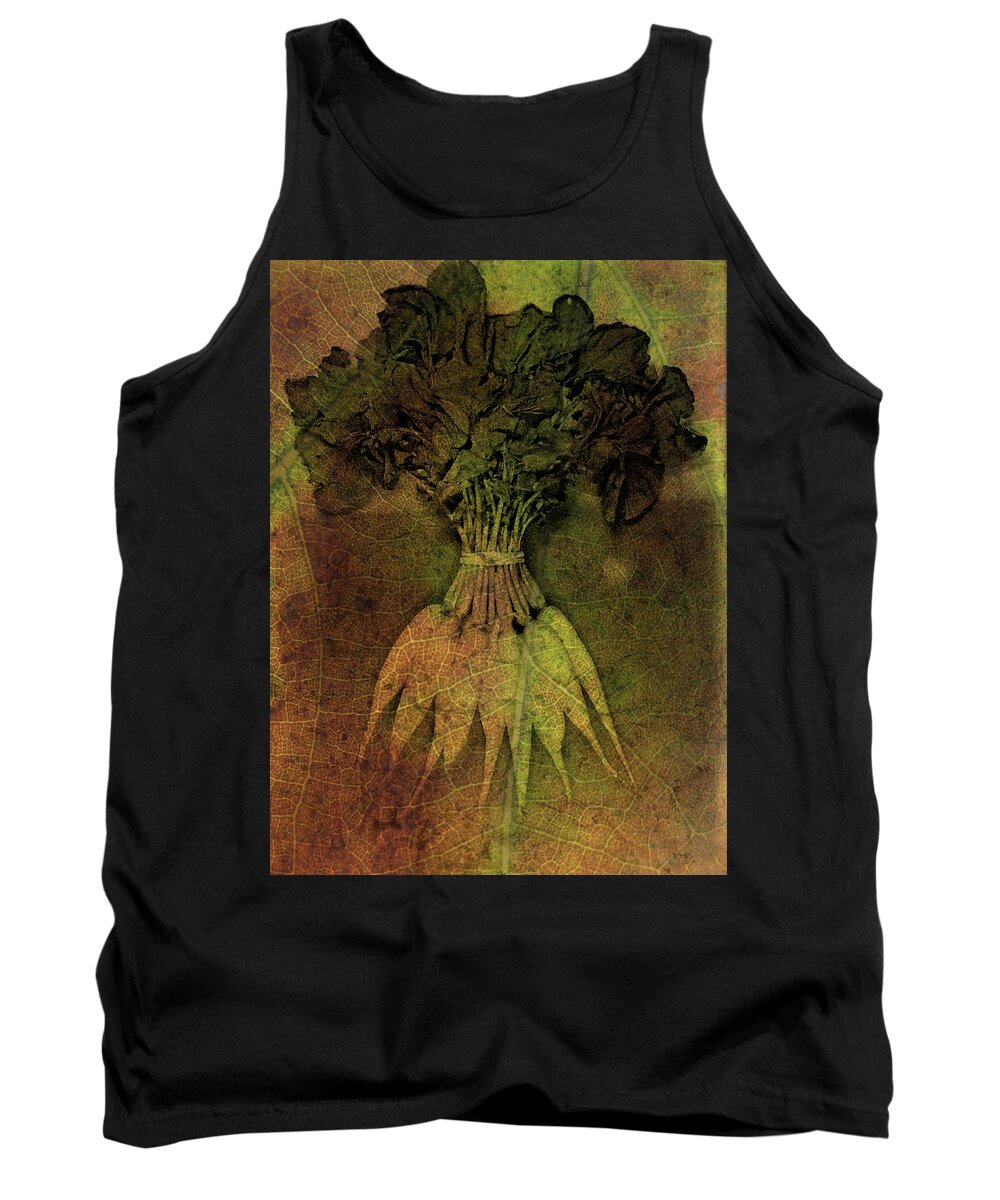 Vintage Tank Top featuring the photograph Vintage Carrots by Char Szabo-Perricelli