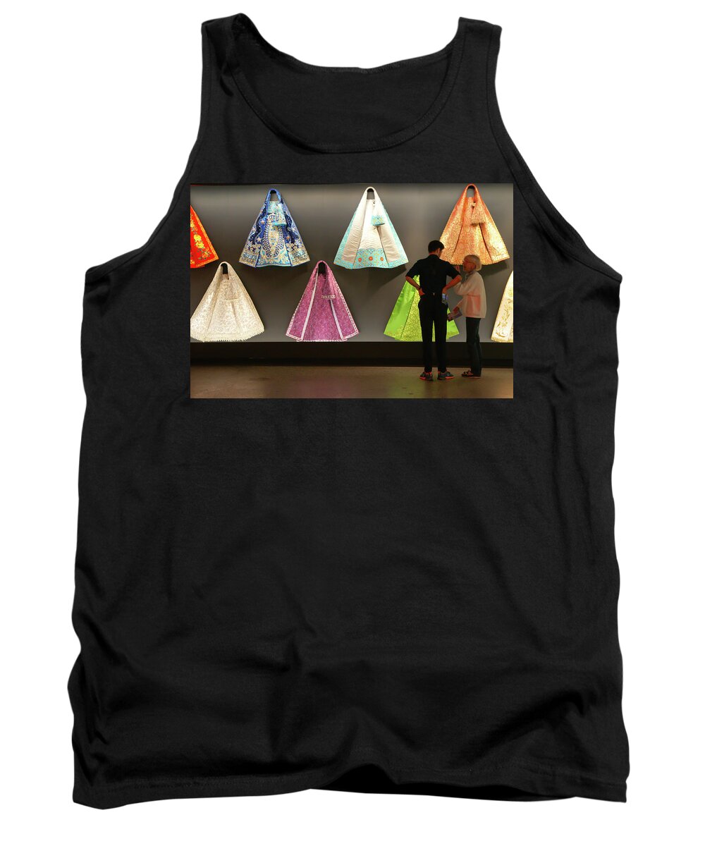 Zurich Tank Top featuring the photograph Wall of Culture by Christopher Brown