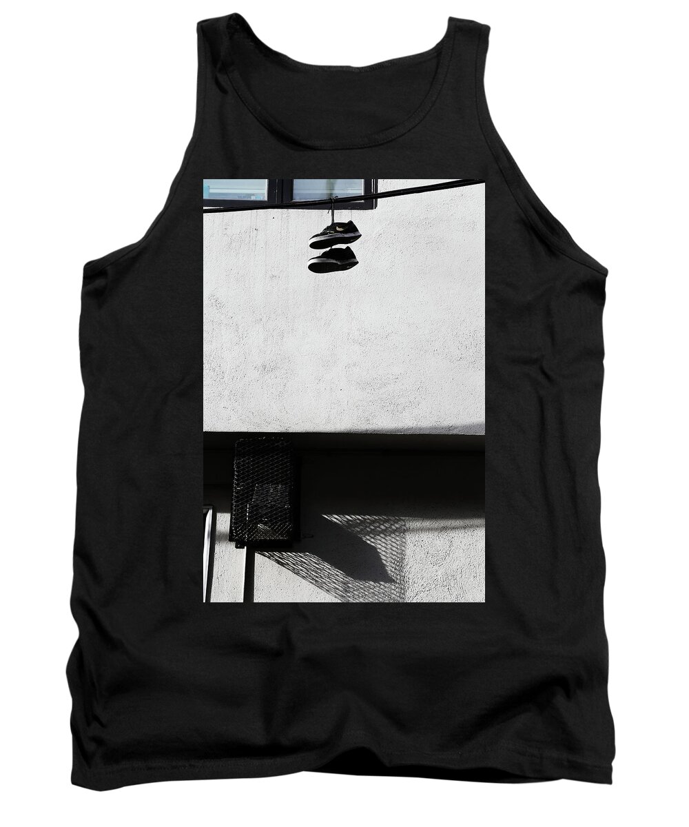 Street Photography Tank Top featuring the photograph What That For Me by J C