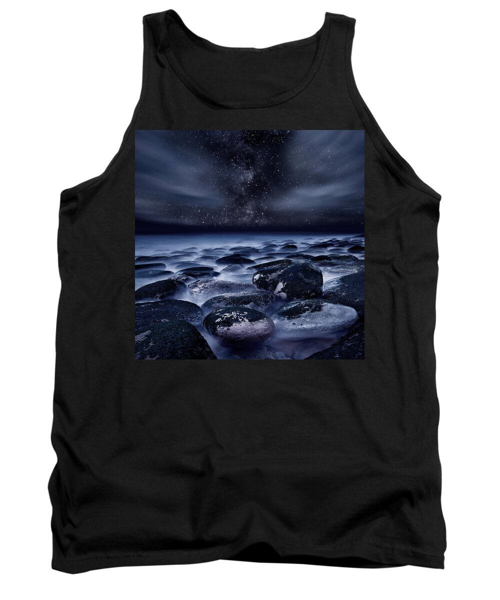 Night Tank Top featuring the photograph Where Silence is Perpetual by Jorge Maia
