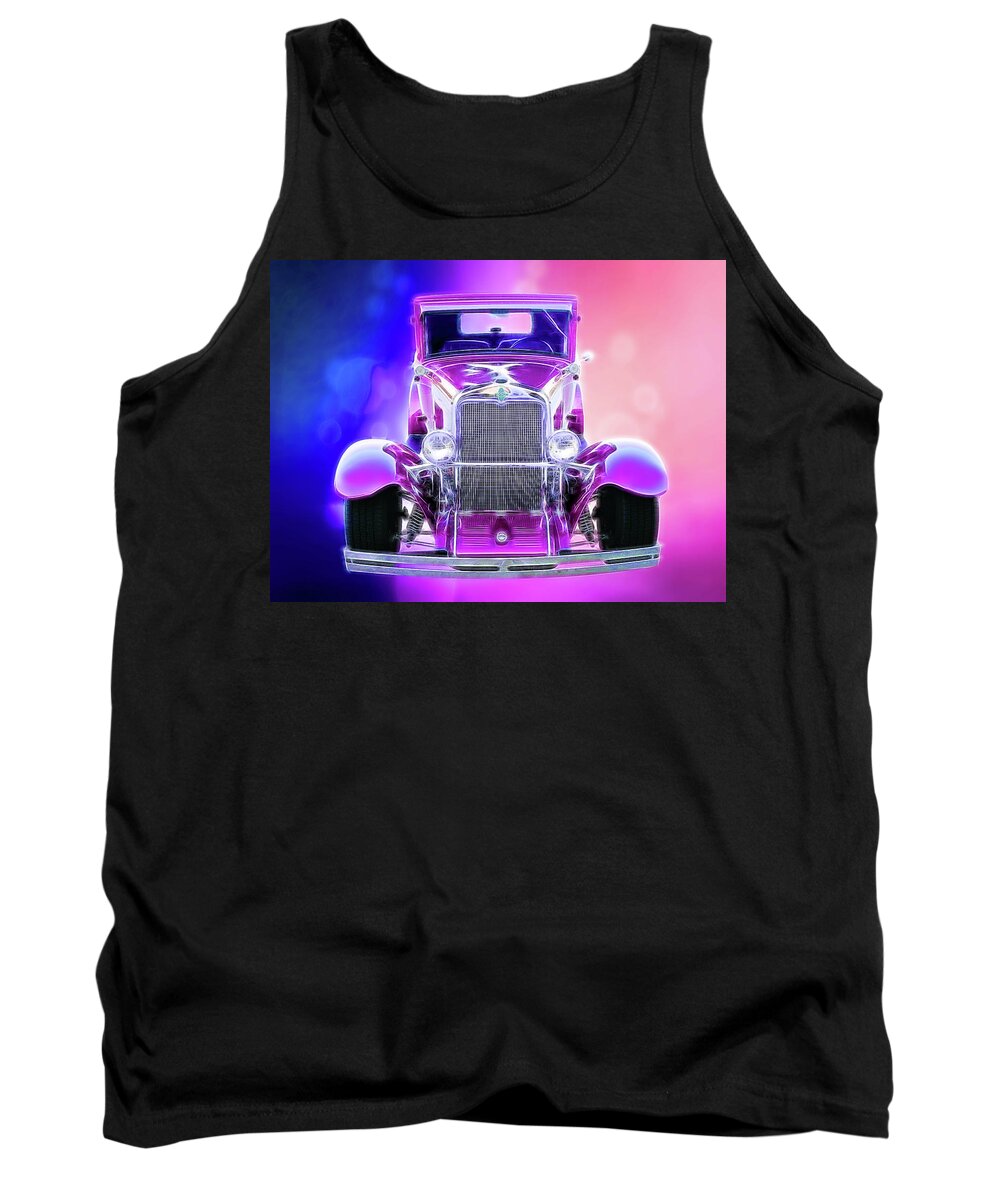 1930 Chevy Tank Top featuring the digital art 1930 Chevy by Rick Wicker