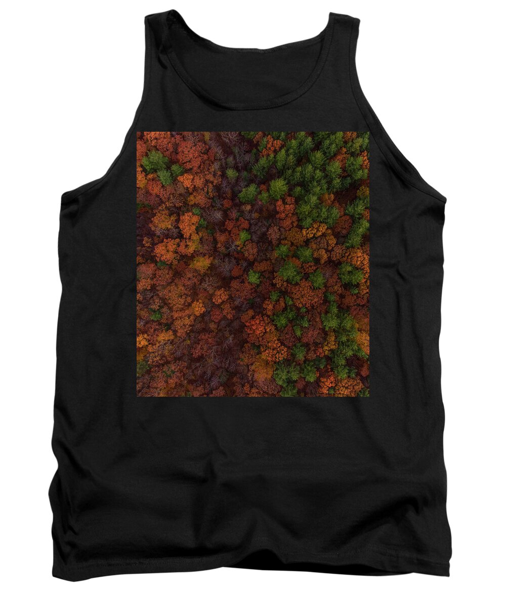 Fall Tank Top featuring the photograph a Plate of color by William Bretton